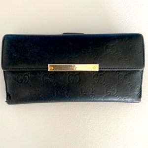 Vintage Gucci Leather Wallet